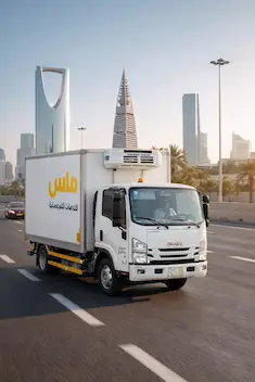 أسطول نقل وتوصيل ماس للخدمات اللوجستية